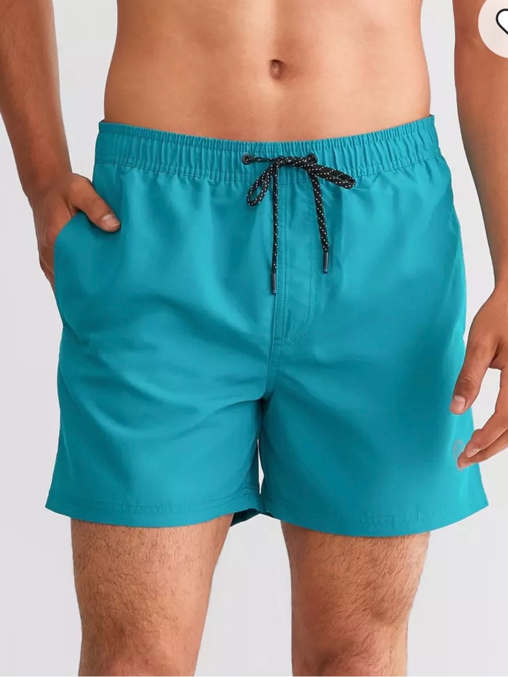 Jack & Jones Men's Teal Swim Trunks